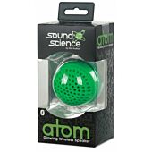 Manhattan Sound Science Atom Glowing Wireless Speaker Green