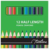 Treeline 12 Half Length Pencil Colours (Pack of 12)