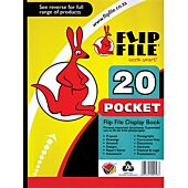 Flip File A4 20 Pocket