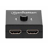Manhattan 4K Bi-Directional 2-Port HDMI Switch - 4K@60Hz