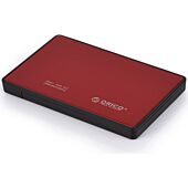 Orico 2.5 USB 3.0 EXT HDD Enclo - Red