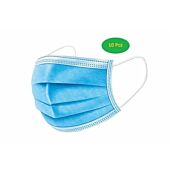HUIFENG 3-PLY Surgical Mask bag of 10 Pieces