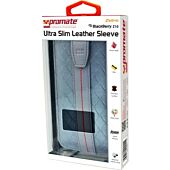 Promate Zetro Ultra Slim Leather Sleeve-Blue