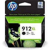 HP 912XL Black High Yield Printer Ink Cartridge Original