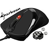 Sharkoon FireGlider r Gaming Laser Mouse-Black inc Weights 118 to 135g
