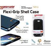 Promate Nitro Flexi-Grip Designed Case For Samsung Galaxy Note 2 Black