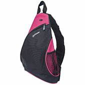 Manhattan Dashpack - Lightweight Sling-style Carrier for Most Tablets and Ultrabooks up to 12 inch Black and Pink