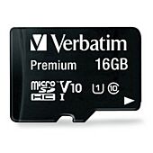 Verbatim 16GB microSDHC Card Class 10 Plus Adaptor