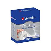 Verbatim - CD Sleeves (Pack of 100)