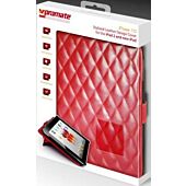 Promate iPose.10-Stylized Leather Design Cover for the iPad 2 and new iPad-Red