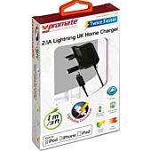 Promate ChargMateLT-UK Multifunction Lightning Home charger for iPad iPhone and iPod UK Standard