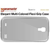 Promate Akton-S4-Elegant Multi-Colored Flexi-Grip Case for Samsung Galaxy S4-Grey