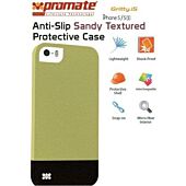 Promate Gritty-I5 Anti-Slip Sandy finishing protective case-for Iphone 5/5s-Green