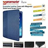 Promate Veil-Air Ultra Slim Promate Protective with Stand Function for iPad Air Blue