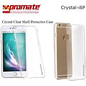 Promate Crystal-i6P Crystal Clear Shell Protective Case - Clear