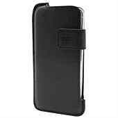 Promate Rocha iPhone 5 Slim-line pouch leather protective case Cover Black