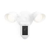 Ring Floodlight Camera Wired Plus White