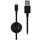 Port Connect 1m USB Type-C to USB Type-A cable Black
