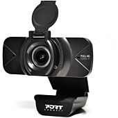 Port Full HD Webcam with Noise Cancelling Mic - USB Type-A or Type-C