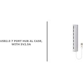 MECER 7 PORT EXTERNAL USB 2.0 HUB w/2.5A