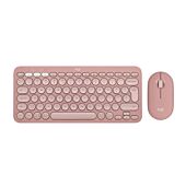 Logitech Pebble 2 Wireless Keyboard and Mouse Combo Rose