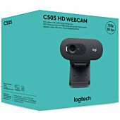 Logitech C505 HD 720P Webcam with Widescreen Video and Long Range Mic
