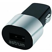 Astrum CC100 Car Charger 1.0AMP 1 USB Black