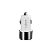 Astrum CC100 Car Charger 1.0A 1 USB 2 Pack White