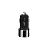 Astrum CC100 Car Charger 1.0A 1 USB 2 Pack Silver