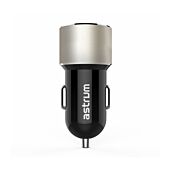 Astrum CC340 Car Charger Dual USB 4.8 Amps + Micro USB Cable Gold
