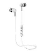 Amplify Pro Synth Series Bluetooth Earphone - White/Grey