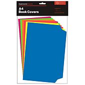 RBE Book Covers Dayglo assorted A4-12