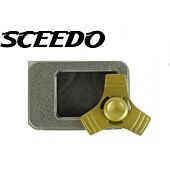Sceedo Fidget Spinner-3 Arm Gold No Packaging No Warranty