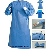 Casey Disposable SMS Fabric Reinforced Surgical Gown-Non Sterile - 12943-LRG