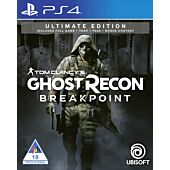 PlayStation 4 Game Tom Clancy Ghost Recon Breakpoint Ultimate Edition, Retail Box, No Warranty on Software 