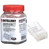 Intellinet 100-Pack Cat5e RJ45 Modular Plugs - UTP