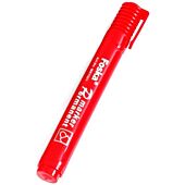 Foska Single Red Permanent Markers-Colour Red