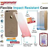 Promate Cloud-i6 Ultra-Slim Snap-On Case with dual transparent colors For iPhone 6 , Retail Box , 1 Year Warranty