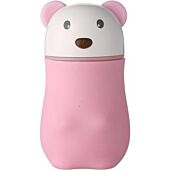Casey Lovely Bear Shaped Multifunctional Portable 180ml USB Humidifier Air Purifier Mist Maker with LED light For Home Office and Car-Pink Retail Box No warranty
