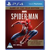 PlayStation 4 Game Spider-Man Game of the Year Edition, Retail Box, No Warranty on Software 