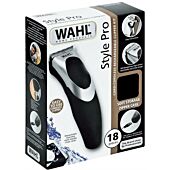 Wahl Style Pro Corded And Cordless Rechargeable 18 Piece Hair Clipper Set- Up to 60 Minutes Cord-Free Cutting Ability, Corded Power Alternative If The Battery Runs Flat, Lightweight & Easy To Use, Retail Box 1 Year Warranty