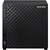 Asustor Drivestor 4 AS1104T - 4 Bay NAS, 1.4GHz Quad Core, Single 2.5GbE Port, 1GB RAM DDR4, Network Attached Storage, Personal Private Cloud, Retail Box, 1 year warranty