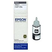 Epson T6641 Black Ink Bottle 70ml For L110 L300 L210 L355 L550, Retail Box , No Warranty 
