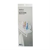 Bathlux Shelf With Hanging Rack With Suction Cup Retail Box No Warranty