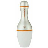 Casey Bowling Bottle Shaped Multifunctional Portable 150ml USB Humidifier Air Purifier Mist Maker with LED light For Home Office and Car-White and Orange Retail Box No warranty