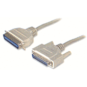 UniQue Parallel Printer Cable-1,5 Metre DB25 Male to C36 Male Centronics Bi-directional- Works with IEEE-1284 Compliant Inkjet, Laser, All-In One Printers And Scanners And Other IEEE-1284 Compliant Peripherals, Retail Box, Limited Lifetime Warranty