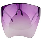 Casey Protective Faceshield Glasses Mask Purple - Splash Protection Isolation Faceshield Glass Type Mask Retail Box No Warranty 
