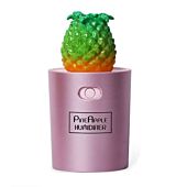 CaseyPineapple Shaped Multifunctional Portable 130ml USB Humidifier Air Purifier Mist Maker with LED light For Home Office and Car-Pink Retail Box No warranty