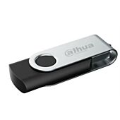 Dahua 64GB USB Flash Drive-USB Interface Ver 2.0 Max Read Speed: 20MB/s, Max Write Speed: 10MB/s, Plug And Play, Small In Size, Easy To Carry Metal Swivel Cover, Colour Black, Retail Box, 1 Year Limited Warranty