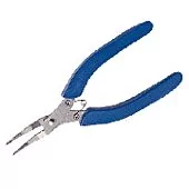 Goldtool 5 inch (12.7cm) Bent Nose Stainless Pliers , Retail Box, 1 year warranty 